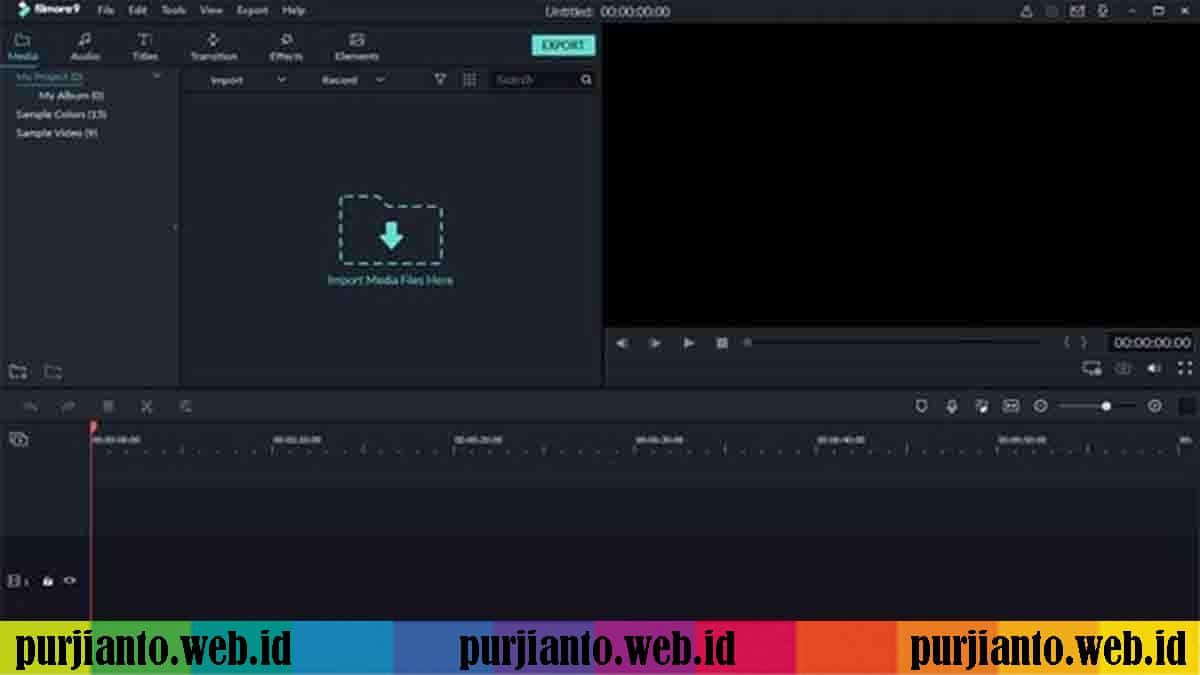 PURJIANTO.WEB.ID - Filemora9 Edit Video Lebih Mudah
